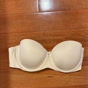 Victoria's Secret Strapless Bra in Beige